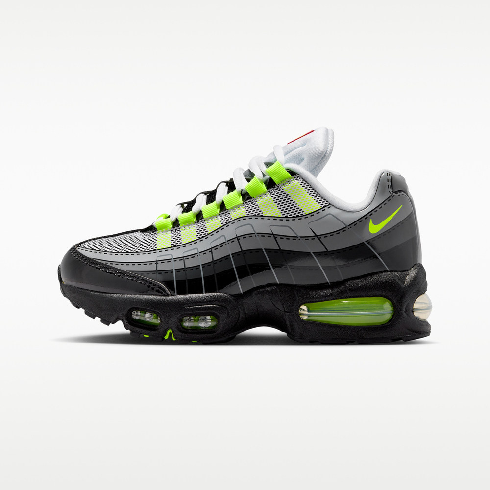 NIKE耐克男大童NIKE K AIR MAX 95 GS运动气垫休闲鞋IO4801-002
