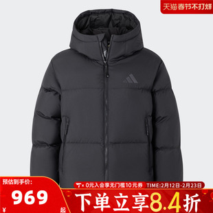adidas阿迪达斯女子W PUFF DOWN JKT运动休闲羽绒服JV6192