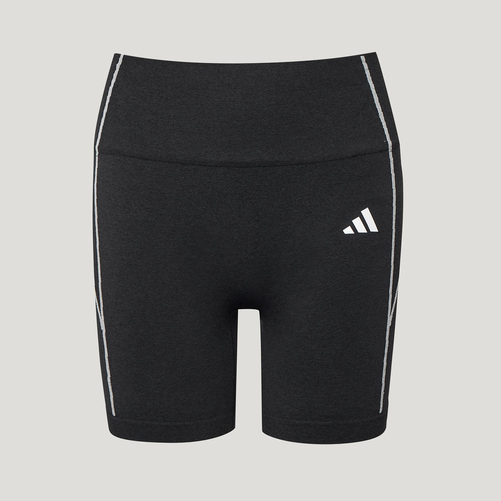 滔搏adidas阿迪达斯女子速干瑜伽普拉提健身中腰短裤紧身裤LF5002
