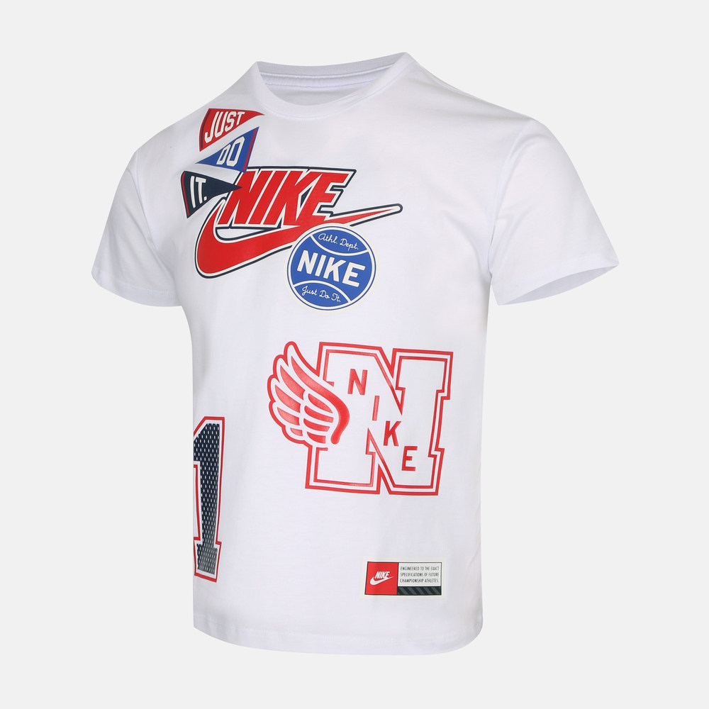 NIKE耐克男小童百搭舒适潮流印花运动休闲短袖T恤NY2632002PS-001
