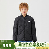 adidas阿迪达斯男大童运动训练休闲羽绒服外套KC5916