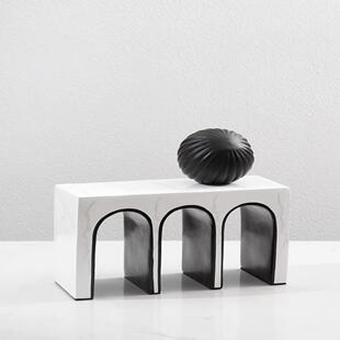 现代简约样板间家居摆件创意客厅酒柜书房电视柜轻奢高档软装饰品