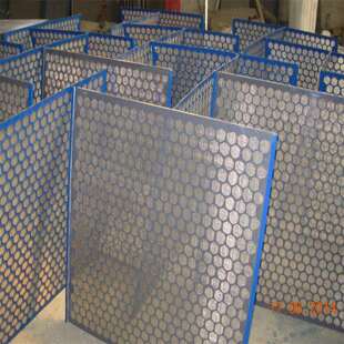 石油除砂器振动筛网100/20目板式振动筛网框架石油泥浆振动筛网