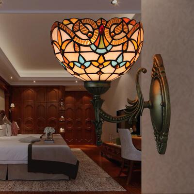 外销跨境蒂欧式复古创意巴洛克壁灯卧室床头客厅书房餐厅阳台凡尼