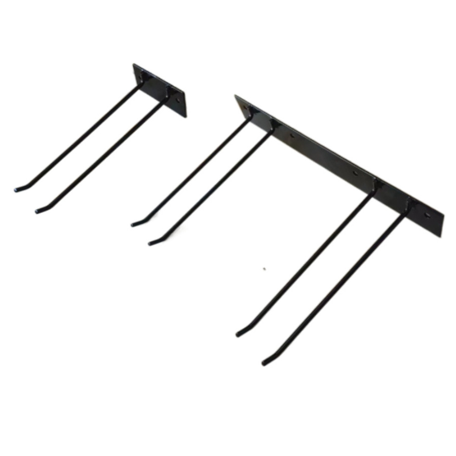 壁挂式工具置物架铁艺储物架美式车库花园庭院铲子铁锹耙子软管架