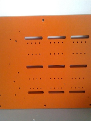 胶木板加工橘红色电m切板防静x电电木板耐磨酚醛板整板零工按图雕