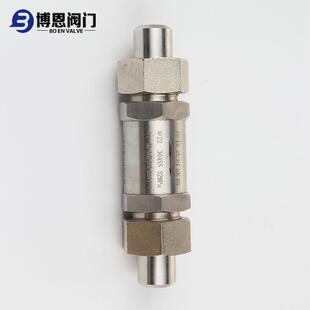 不锈钢焊接式过滤器高精度气体过滤器管式直通精密过滤器厂家