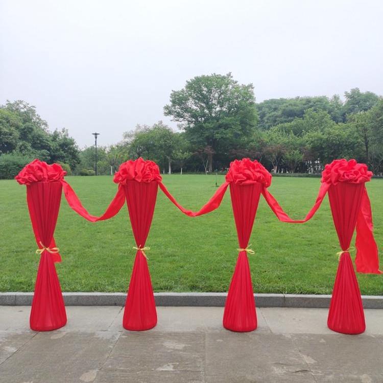 开业庆典立柱套餐公司开业道具剪彩花球套装剪彩仪式开张剪彩用品