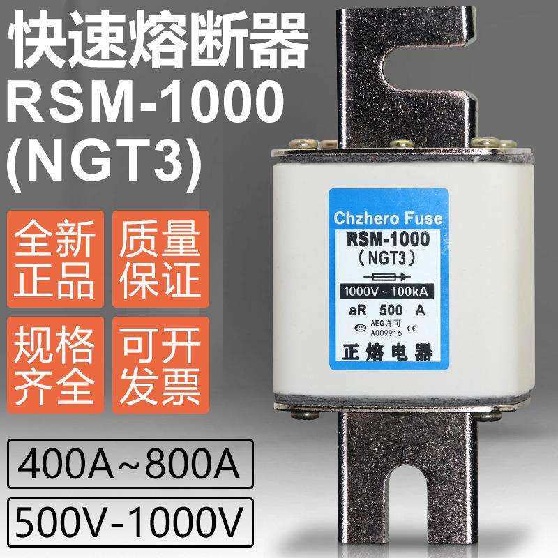 RSM-1000 NGT3 800A 630A 560A 500A 400A 1000V 690V快速熔断器