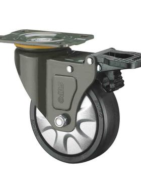 SUPO 向荣动力 5寸 带双刹车 PA 尼龙 万向 脚轮J03S-01D-125-662