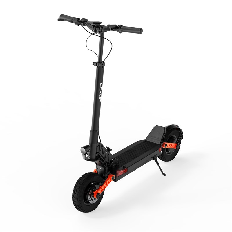 九悦JOYOR 10英寸双电机越野电动滑板车双驱动成人折叠上班60V