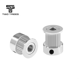 gt2步进电机铝合金主动轮 20齿传动皮带轮 3D打印机2GT同步轮