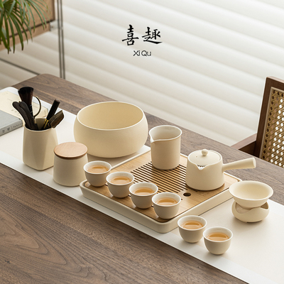 喜趣整套功夫茶具套装陶瓷