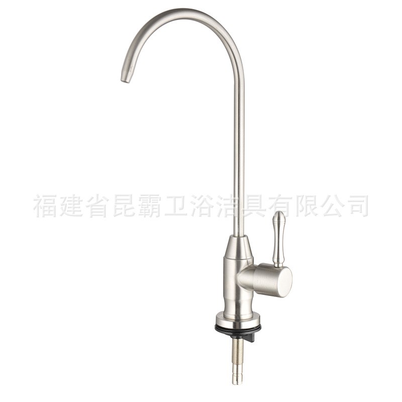 不锈钢净水龙头2分3分厨房净水器水龙头复古家用直饮水龙头