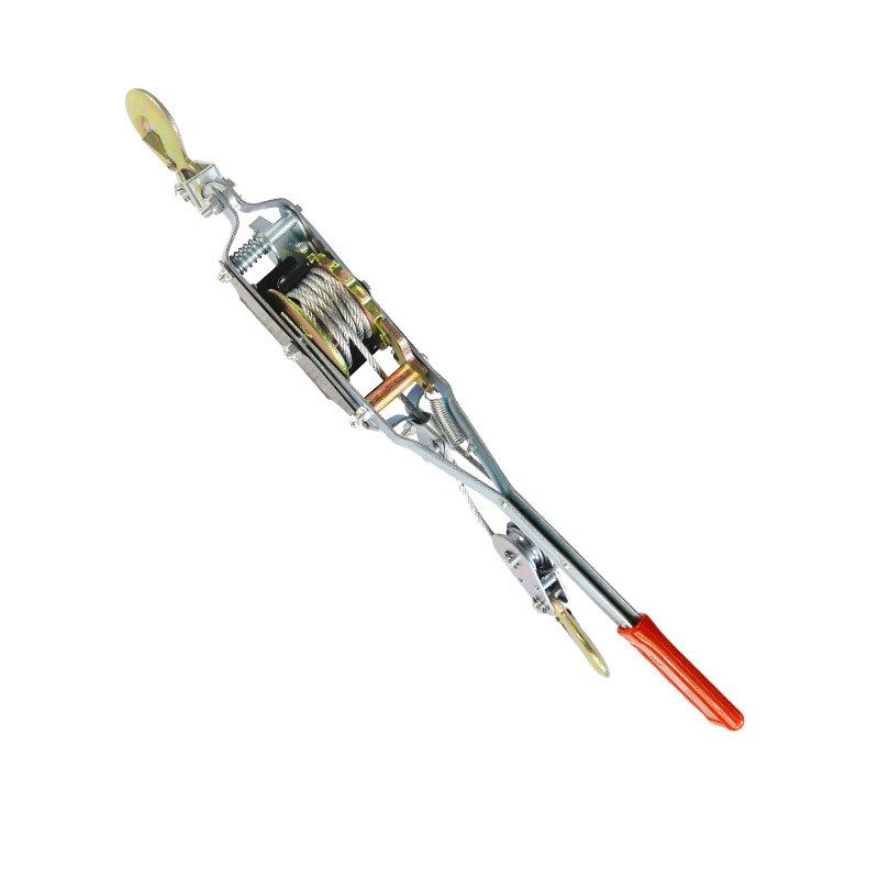 直供1t-4t 双齿双线双钩紧线器钢丝绳日式拉紧器牵引机现货批