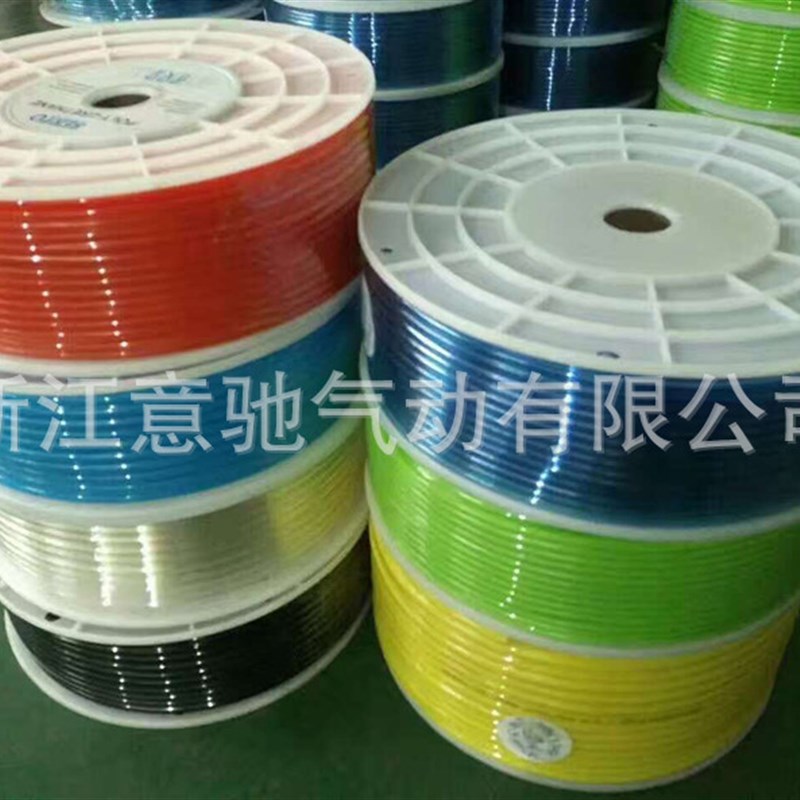 PU气管8*6气动高压软管多色黄色蓝色透明10*8 12*9 16*13 20*16