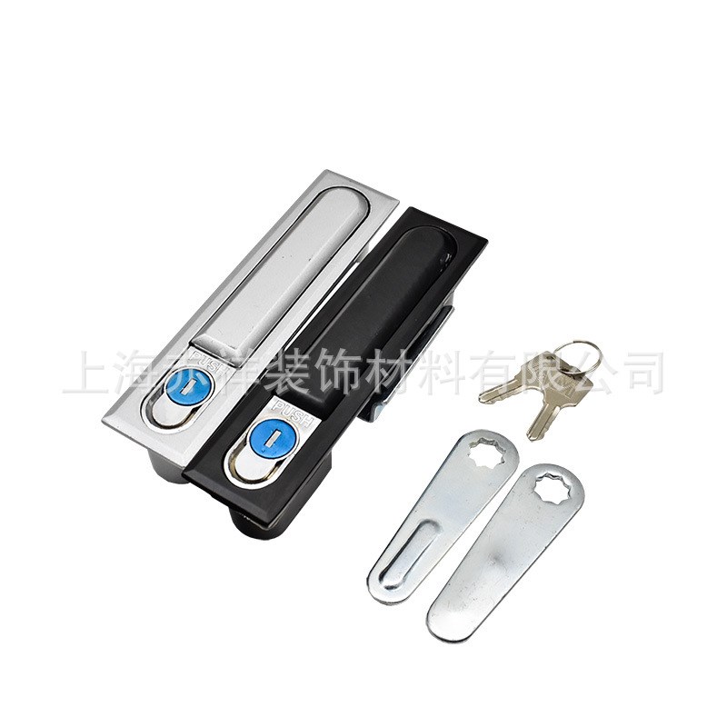 海坦 MS480-2平面锁 动力柜门锁MS818-1 大黑锁MS490 配电柜门锁