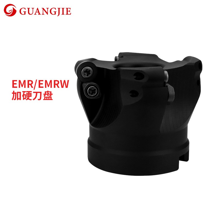 广杰高精加硬铣刀盘R5CNC电脑锣开粗圆鼻刀头EMRW6R50 63 80 100