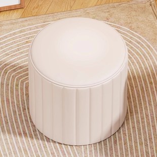 换鞋凳门口家用小凳子高级感客厅现代简约矮凳实木茶几沙发放脚凳