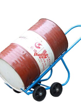 现货DF20多用途油桶小车 DF20A不锈钢油桶车 摇篮式油桶搬运车