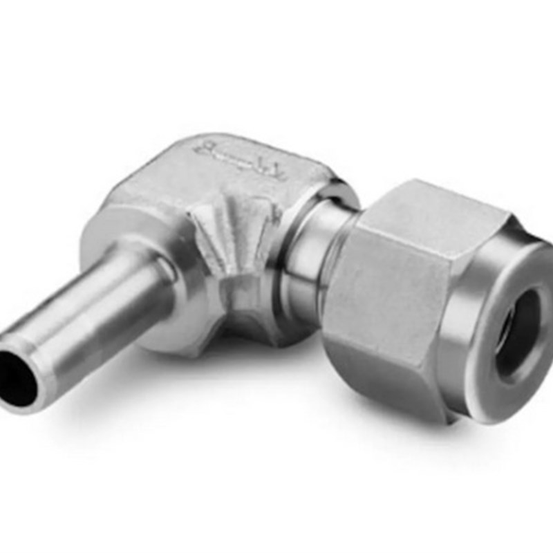 美国SS-8M0-2R-8M不锈钢卡套管转换接头弯头8mm卡套外径