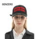 GENZERO「em」刺绣标语棒球帽男女休闲户外遮阳弯檐帽