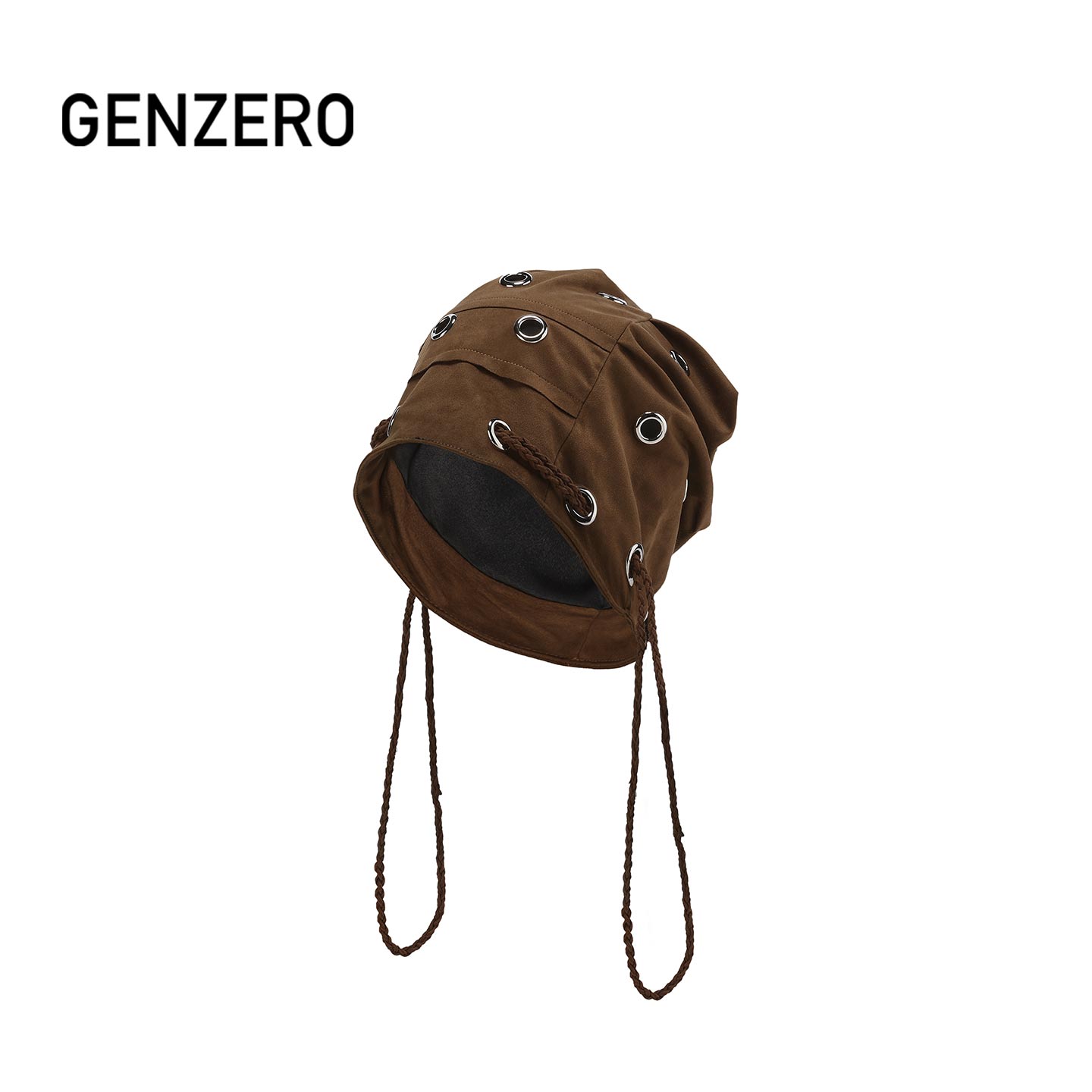 GENZERO洞洞抽绳包堆堆帽