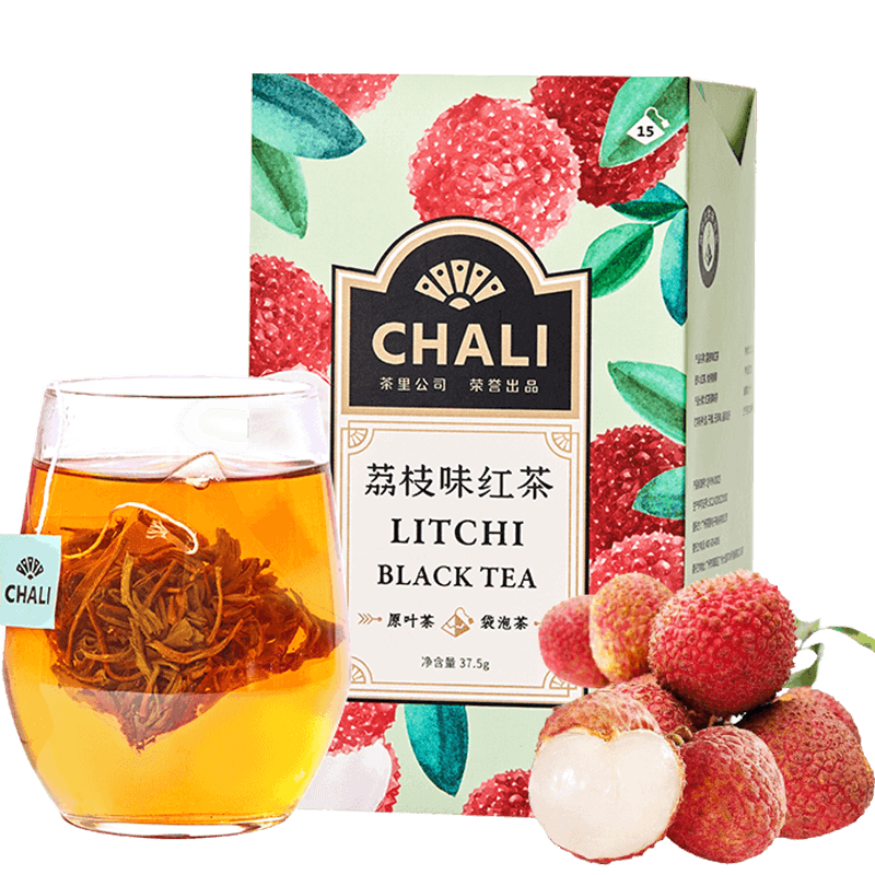 CHALI荔枝红茶水果三角