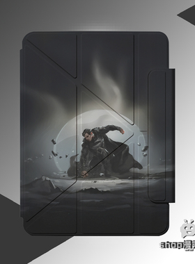 shop漫壳机动DC黑色超人欧美平板保护套适用于苹果ipadpro2024/air6/11英寸/6/5/4/mini7/亚克力磁吸Y折/拆卸