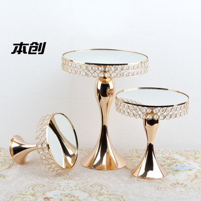 酒店装饰点心盘婚庆道具蛋糕架婚礼现场布置甜品台餐厅甜品摆放台