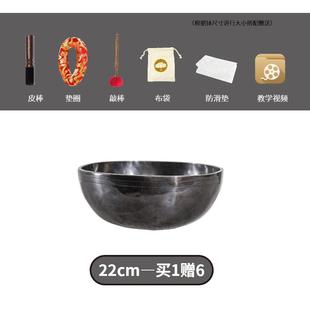 玄青灵根颂钵尼泊尔手工哄睡宝宝冥想打坐铜钵寓意佛音碗法海钵盂