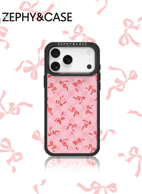 ZEPHY&CASE｜珍珠蝴蝶结 防摔 轻薄 磁吸 适用iPhone手机壳17/16