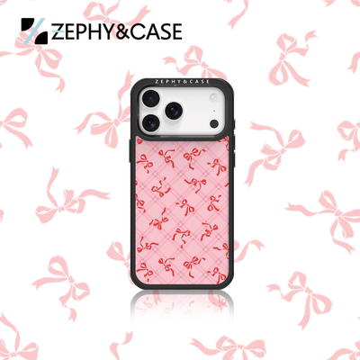 ZEPHY&CASE｜珍珠蝴蝶结 防摔 轻薄 磁吸 适用iPhone手机壳17/16