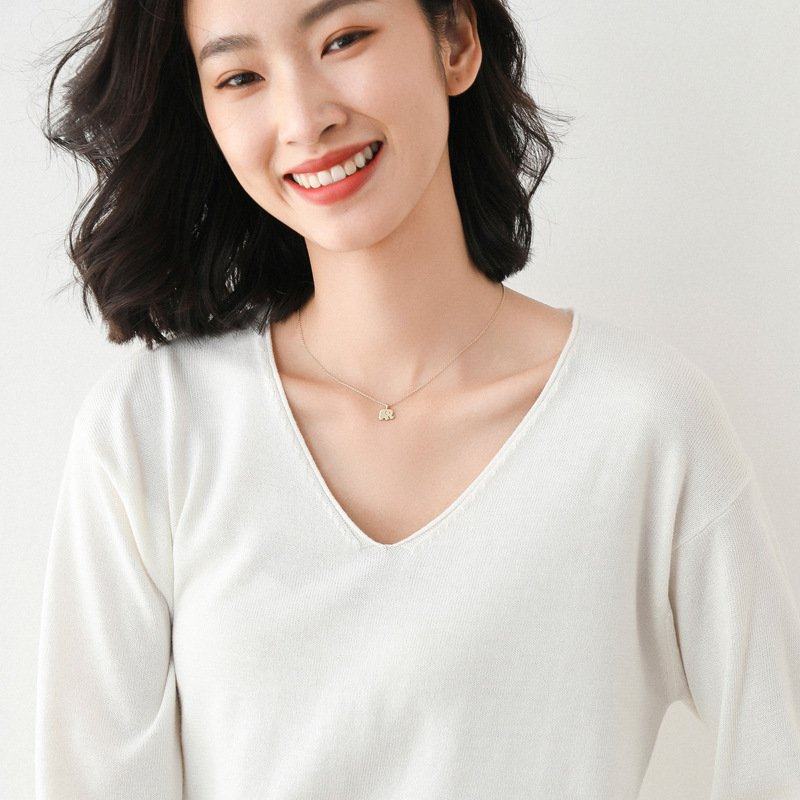 厂家 2025秋装大码长袖针织衫女短袖宽松V领毛衣女上衣薄款,女装/女士精品,羊绒衫,淘宝优惠券,粉丝福利购,淘宝优惠卷