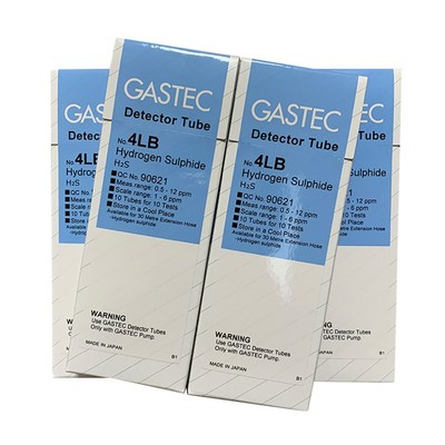 GASTEC硫化氢气体检测管H2Sw测试管4H,4LL,4LK,4LT,4LB测毒管