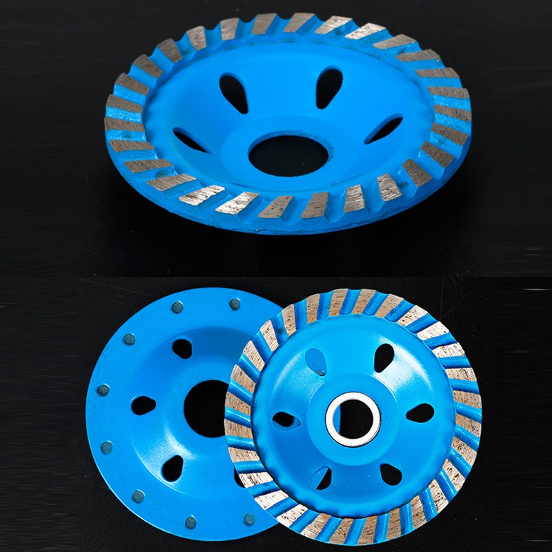 角磨机打磨片混凝土地坪水泥地面抛光片石材碗磨地V坪金刚石打磨