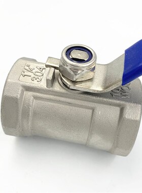 304/316不锈钢球阀 一片式 内螺纹阀门2分 3分 4分 6分 1寸 2寸