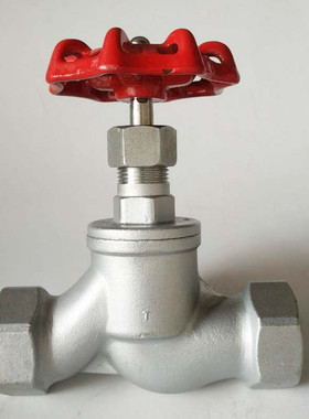 304不锈钢S型丝扣截止阀 蒸汽内螺纹不锈钢截止阀4分 6分 1寸 2寸