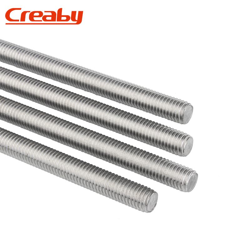 304/201不锈钢牙条全牙丝杆螺纹杆通丝螺A杆M4M5M6M8M10M12M16-M2