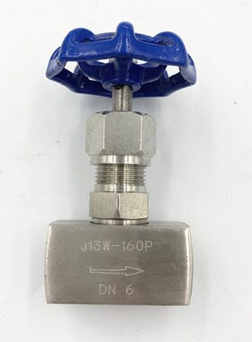 304不锈钢J11W/J13W-160P针型阀内螺纹内丝针型阀截止阀J13W-160P