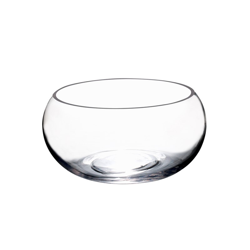 圆形鱼缸独立式玻璃装饰大号办公桌加厚小型钢化乌龟透明景观客厅