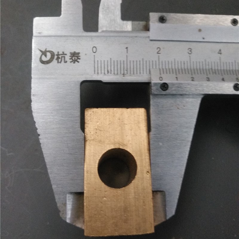 纸箱机械配件印刷开槽机横移铜块38*20*20