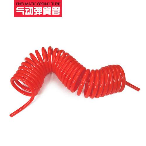外径16*12mm簧管弹pu软管气管长度101518米螺旋伸缩管