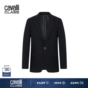 CavalliClass卡沃利秋冬西服绵羊毛西装 通勤休闲便西 外套商务正装
