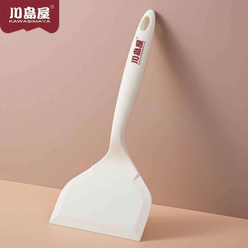 川岛屋厨房硅胶铲子耐高温防烫不粘锅铲玉子烧锅铲家用煎饼铲1154