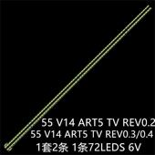 55UF695V ART5 55UF6959 55UB800V 55LM7600灯条55 V14 REV0.2
