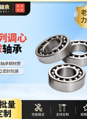 双排滚珠调心球轴承1224 1226 1228M 1230M 电机用精密调心球轴承
