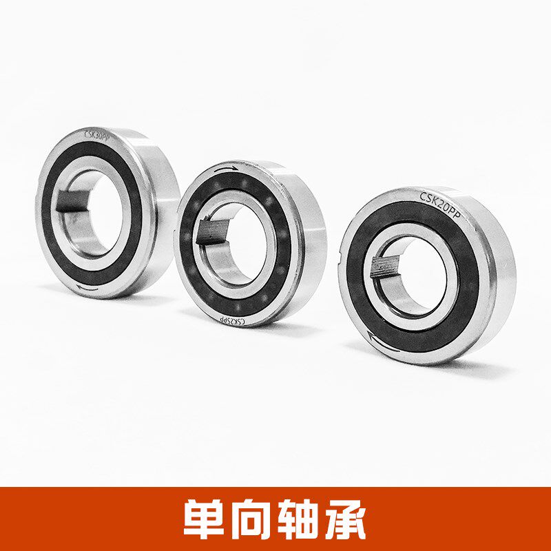 单项轴承CSK8/10/12/15/17/20/25/30/35/40/50PP内外带槽止退止逆