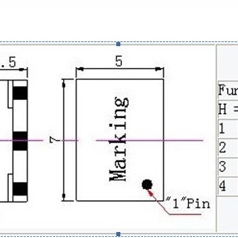 TCXO c7050 5070 温补贴片晶振 高精度 25M 25MHZ 25.000MHZ 方波
