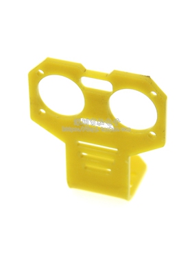 卡通超声波传感器固定支架 HC-ySR04 固定件智能小车配套O119